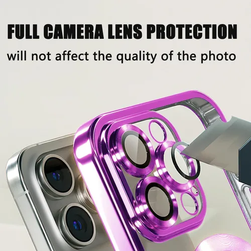 Miniatura 13 de Misscase Funda magnética con purpurina para iPhone 11 compatible con MagSafe, protección completa, delgada, a prueba de golpes, antiarañazos