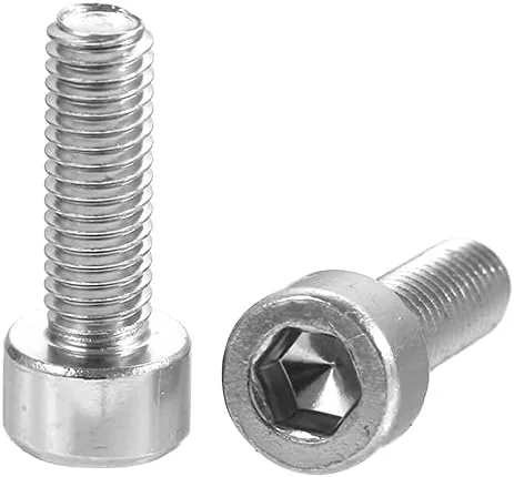 Miniatura 12 de 2 unids/set bicicleta titular tornillo hervidor rack tornillo aleación aluminio M5x15mm botella agua jaula pernos para bicicleta MTB bicicleta