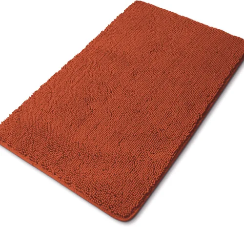 Miniatura 136 de Yeaban Alfombra de pasillo de baño de 24 x 72 pulgadas, antideslizante, alfombra de baño larga de felpilla gruesa, absorbente y lavable, alfombra