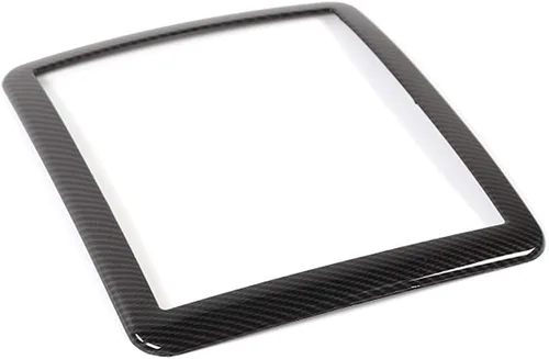 Miniatura 6 de GZXinWei Cubierta de luz de lectura delantera de fibra de carbono para Dodge Challenger 2010-2023 Trim Frame Accesorios interiores