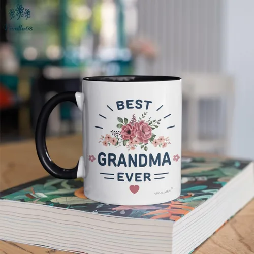 Miniatura 8 de Juego de tazas de café para los mejores abuelos, regalo de tazas para abuelos, ideas de regalos de nietos, nietos, anuncio de nuevo abuelo, Navidad
