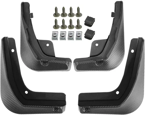 Miniatura 16 de A-Premium Juego de 4 protectores contra salpicaduras de barro compatibles con Cadillac XT4 2019-2020, Sport Utility de 4 puertas, con accesorios
