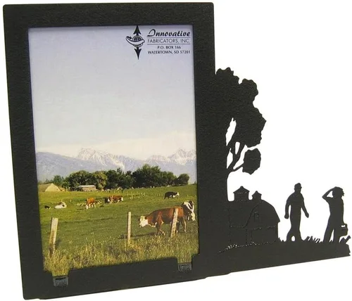 Miniatura 36 de Innovative Fabricators, Inc. American Steel Farm & Ranch - Marco de fotos, tractor de tracción en las cuatro ruedas, paisaje de 5 x 7, fabricado