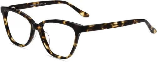 Miniatura 8 de Firmoo - Gafas con bloqueo de luz azul para lectura de computadora, diseño de ojo de gato, marco de acetato para mujeres, bisagra de resorte
