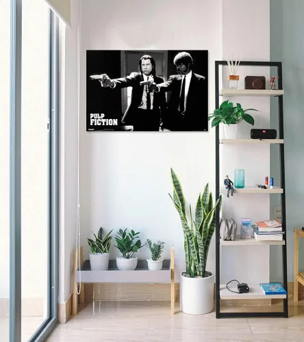 Miniatura 4 de POSTER STOP ONLINE Pulp Fiction - Póster de película (Vincent & Jules - Guns) (tamaño: 36" x 24")