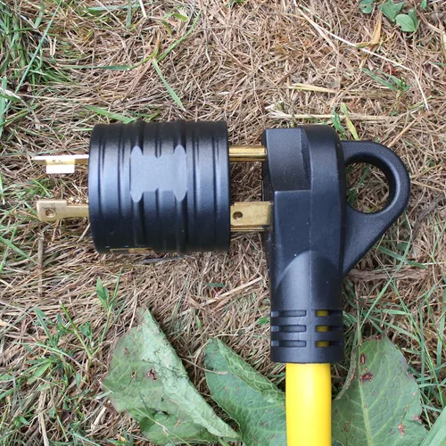 Miniatura 9 de Journeyman-Pro Generador RV Adaptador de corriente L5-30P macho a TT-30R hembra 125 VCA 30 Amp - Convertidor de enchufe de cable eléctrico
