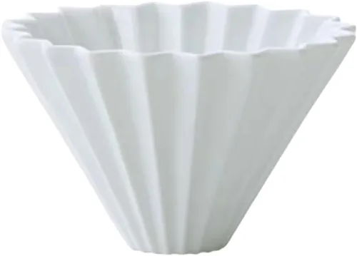 Miniatura 6 de Taza de Filtro Origami Goodening, Cafetera de Cerámica para Verter Café, Gotero de Café Manual sin Electricidad, Fácil Elaborador Manual para Hogar
