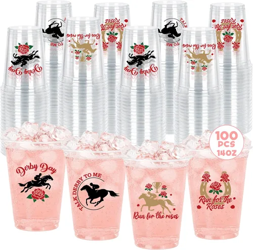 Miniatura 12 de 50 piezas de vasos del 4 de julio, vasos de plástico patrióticos de 16 oz para decoraciones del 4 de julio, recuerdos de fiesta patrióticos, vaso