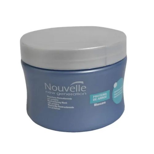 Proteina de Arroz Mascarilla Tratamiento Acondicionador Nouvelle | Tratamiento Acondicionador Mascarilla Capilar Proteina Arroz 10.1oz-10.1 fl oz
