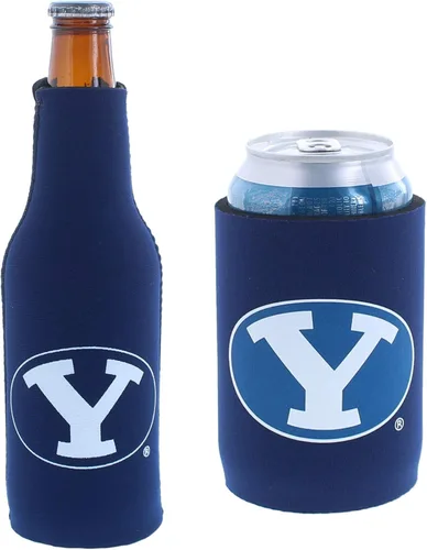 Miniatura 149 de College Team Color Logo Can & Bottle Holder Insulator Beverage Cooler Set
