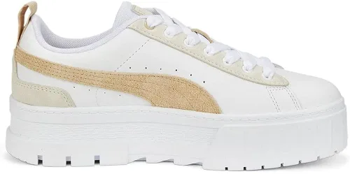 Miniatura 3 de PUMA Zapatillas Mayze Court para mujer, color blanco