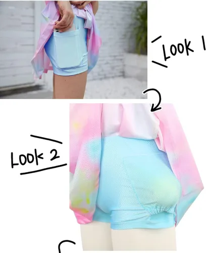 Miniatura 5 de MODAFANS Conjunto deportivo de camiseta sin mangas y pantalón corto para niñas
