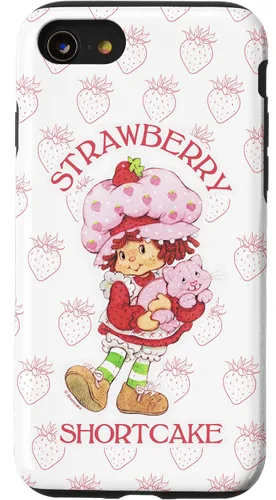 Miniatura 20 de iPhone 14 Strawberry Shortcake Cutie - Funda con diseño de fresas vintage