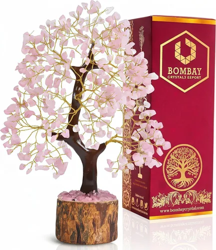 Miniatura 9 de Conjunto de Árboles de Cristal de 12, Regalos Pensados para Mujeres, Decoración de Escritorio de Oficina, Hogar, Decoración de Estante para Energía