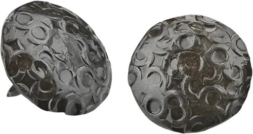Miniatura 9 de Paquete de 50 clavos decorativos Iron Clavos de 1 pulgada, oxidado, acento decorativo para mejoras del hogar, persianas de granja, puerta de Rusted