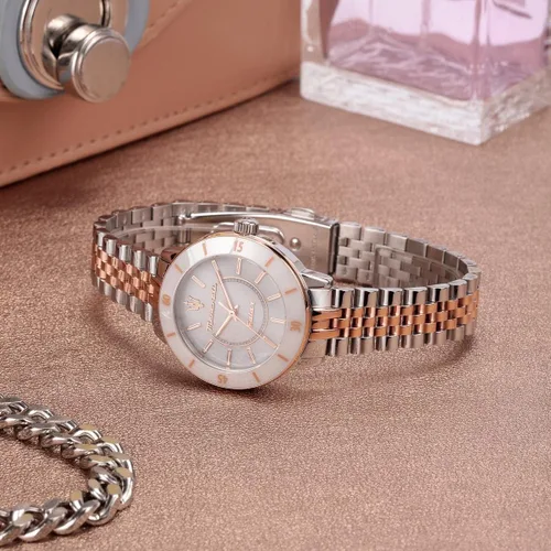 Miniatura 6 de Maserati Reloj Successo Solar Lady, hora y datos, reloj de cuarzo -R8853145504, Oro Rosa, Moderno
