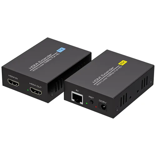 Miniatura 7 de Extensor HDMI de 196 pies HDMI sobre solo Cat5E/6/7 Repetidor HDMI Balun Transmisor Receptor Soporte 1080p 3D HDMI 1.4a HDCP EDID