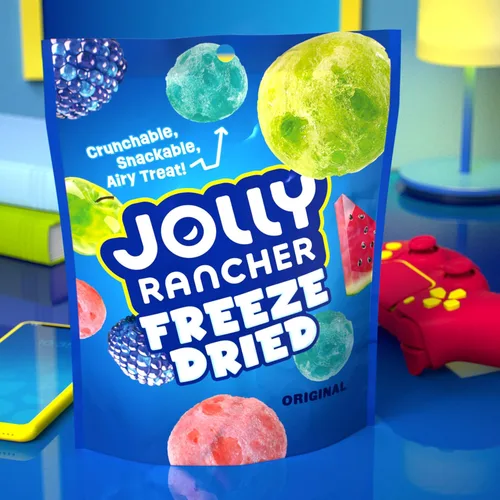 Miniatura 5 de JOLLY RANCHER Bolsa de dulces con sabor a fruta original liofilizada, 3.1 oz