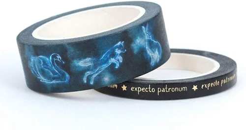 Miniatura 2 de Paper House Productions Harry Potter - Juego de 2 rollos de cinta adhesiva decorativa Washi para álbumes de recortes y manualidades - Expecto