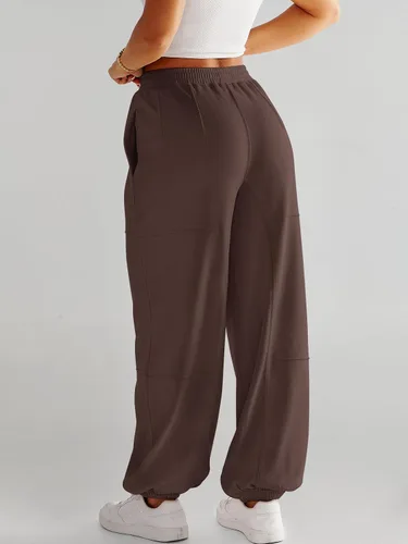 Miniatura 5 de ANRABESS Pantalones deportivos de cintura alta para mujer