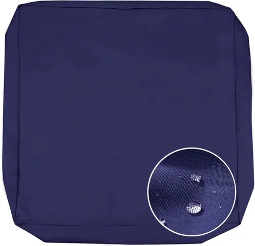 Miniatura 39 de Sqodok - Fundas para cojines de patio de 18 x 18, fundas impermeables para cojines de exterior de repuesto, 2 unidades, fundas para asientos