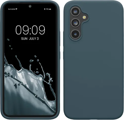 Miniatura 162 de kwmobile Funda Compatible con Samsung Galaxy A14 5G - Funda de teléfono de TPU y silicona con acabado suave - Verde Lima