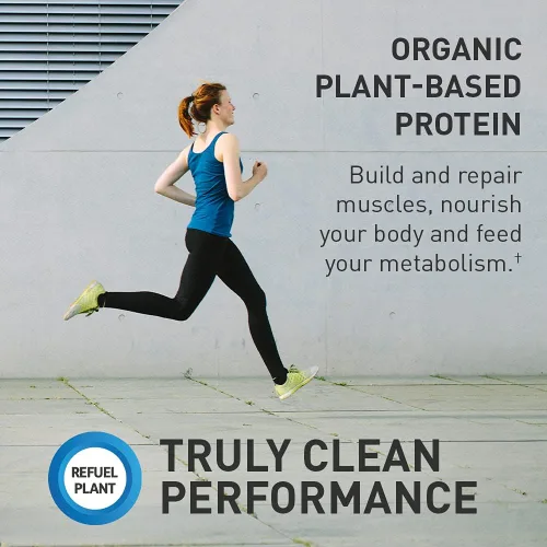 Miniatura 4 de Garden of Life Proteína deportiva vegana orgánica en polvo y péptidos de colágeno alimentados con pasto, 19.75 onzas