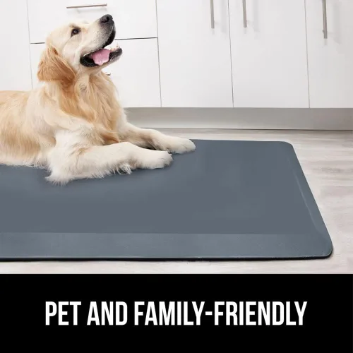 Miniatura 9 de GORILLA GRIP Alfombrillas de Cocina Cómodas y Acolchadas para Piso, Impermeables y Resistentes a las Manchas con Superficie Suave, Tapete Anti Carbón