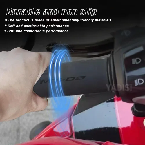 Miniatura 3 de Para MT07 MT09 R3 motocicleta universal manillar agarre cubierta guardias deslizamiento anti vibración mango cubre piezas antideslizantes
