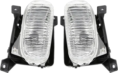Miniatura 8 de HECASA Par de luces antiniebla compatibles con Toyota Tundra 2000-2006 de repuesto para 812100C010 812200C010 TO2593102 TO2592102 sin bombillas sin