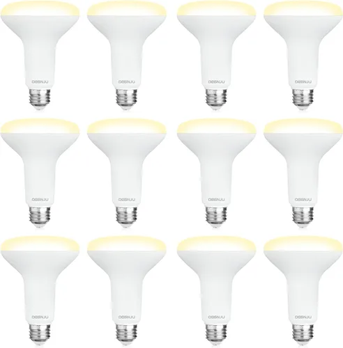 Miniatura 16 de DEGNJU Paquete de 6 bombillas LED empotradas BR30, bombillas de inundación regulables para interiores, CRI80 7 W, equivalente a 65 W, 2700 K, blanco