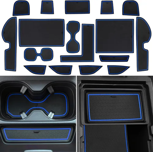 Forro de consola central para accesorios Honda CRV 2023 2024 2025 2026, para tapete de portavasos CR-V, almohadilla para ranura de puerta, adorno de