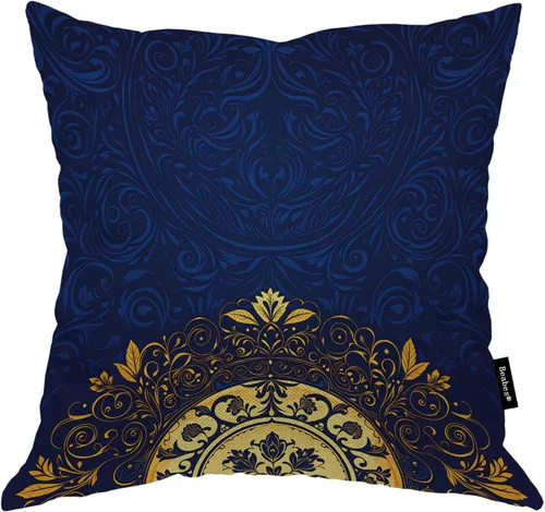 Miniatura 30 de Fundas de almohada de pintura artística, líneas abstractas amarillas y grises, fundas de almohada suaves, funda de cojín para sala de estar, cama
