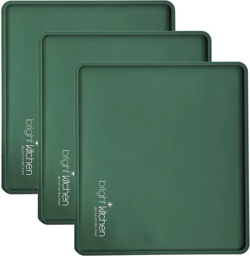Hojas deshidratadoras de silicona de 3 bordes compatibles con Cosori Premium CP267-FD alfombrillas antiadherentes para secadora para cecina, frutas,