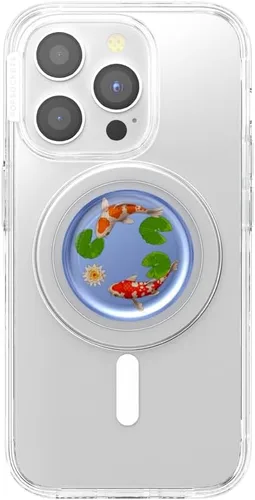 Miniatura 3 de PopSockets Agarre para teléfono MagSafe con patas, soporte magnético, parte superior intercambiable, agarre seguro para estuches MagSafe de iPhone