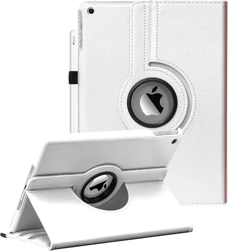 Miniatura 19 de Samsung 10.2 Estuche - Compatible con tabletas 2021/2020/2019 - Funda giratoria de 360 grados con función de encendido y apagado (Negro)