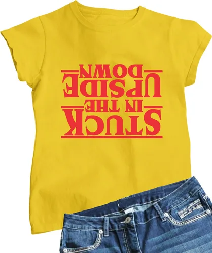 Miniatura 6 de Go All Out Camiseta para mujer Stuck in The Upside Down