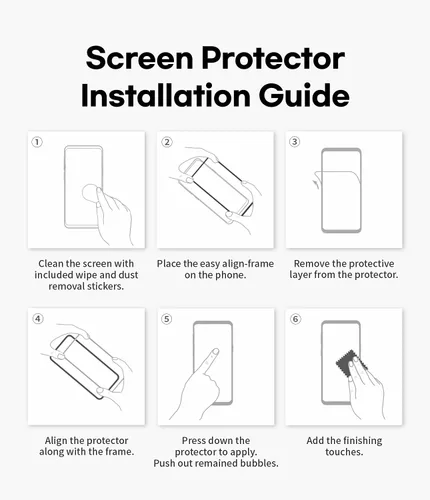 Miniatura 4 de GOOSPERY Protector de pantalla con protector de lente de cámara compatible con iPhone 13 Mini [2+2 unidades] Vidrio templado HD transparente