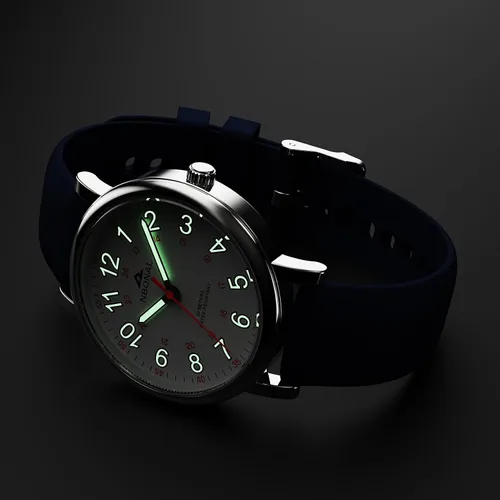 Miniatura 6 de Nurse Watch for Medical Doctor Professionals Student Easy Read Dial with Luminous 24 Hours Red Second Soft Silicone Band 30M Waterproof