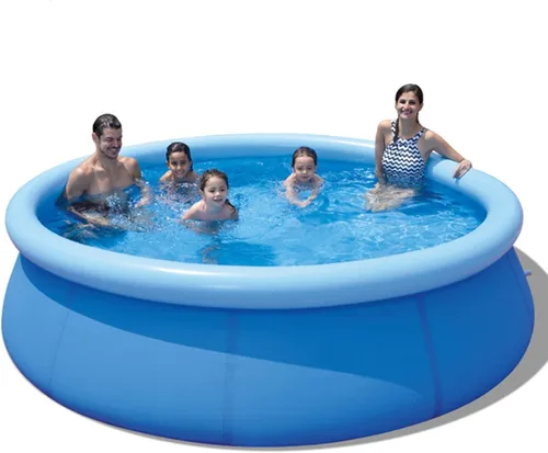 Miniatura 8 de Piscinas inflables con anillo superior para adultos al aire libre, fácil de instalar, piscina infantil (± 6 pies x 29 pulgadas), azul