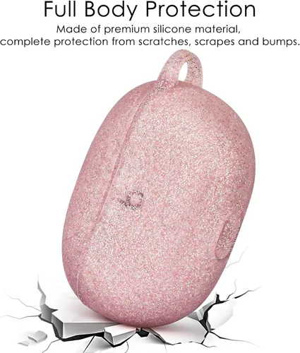 Miniatura 5 de VISOOM Funda compatible con Beats Studio Buds 2021, funda de transporte suave de silicona Beats Studio Buds, funda protectora de carga inalámbrica