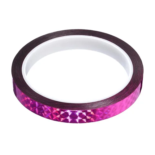 Miniatura 18 de YOKIVE Cinta de prisma, cintas decorativas holográficas reflectantes autoadhesivas, ideal para proyectos de manualidades, arte de bricolaje, hogar