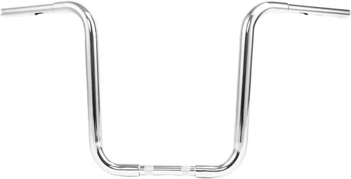 Miniatura 10 de TCT-MOTORPARTS - Manillar Ape personalizado de 1 1/4" con elevación de 14" para Harley Sportster Softail FLST FXST 1200 883 Custom Dyna Fatboy Cromo