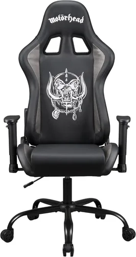 SUBSONIC - Silla Motorhead para juegos para adultos, silla de oficina para jugadores | Silla de oficina ergonómica, espuma de alta densidad,