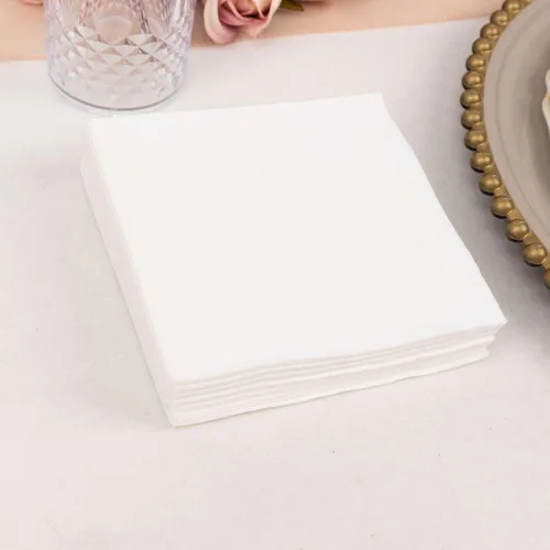 Miniatura 33 de Efavormart - Paquete de 20 servilletas de papel Airlaid suaves de lino de color burdeos, altamente absorbentes, desechables Borgoña