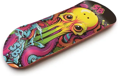 Miniatura 3 de SPITBOARDS® Diapasón de 34 mm - Madera Real (5 Capas) Forma Clásica de Popsicle Callejera - Tamaño: 34 x 96 mm - Diapasón Gráfico Único