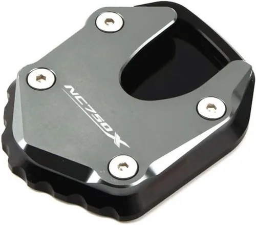 SCUUBE Para Honda NC750X NC 750X NC750 X 2021 2022 2023 Motocicletas Kickstand Soporte lateral Soporte Ampliador Placa Extensión de placa de soporte