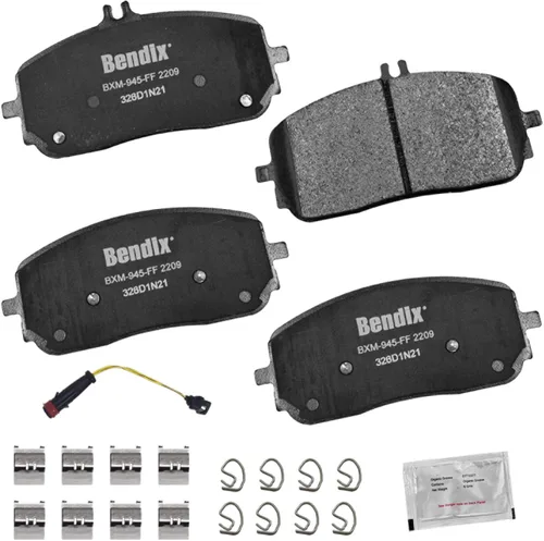 Miniatura 405 de Pastillas de freno delanteras cerámicas Bendix Priority1 CFC2302 para Hyundai Elantra 2021, Sonata 2022-2020, Kia K5 2023-2021