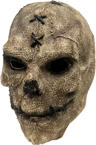 Miniatura 4 de brableewear Máscara de calavera de terror, arpillera, fantasma, esqueleto malvado, Halloween, novedad, máscara de mascarada