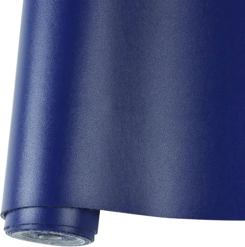 Miniatura 19 de Rollo de hojas de cuero sintético liso de color sólido 12"X53" (30cmX135cm), muy adecuadas para hacer manualidades, aretes de cuero, lazos, costura